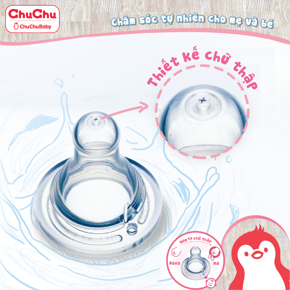 5 ưu điểm của Bình sữa ChuChu giúp bé dễ dàng bú bình (1)