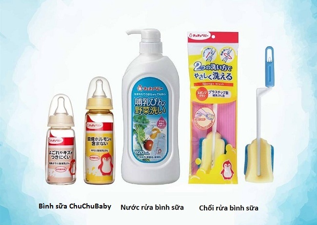 Cách rửa bình sữa cho bé (1)