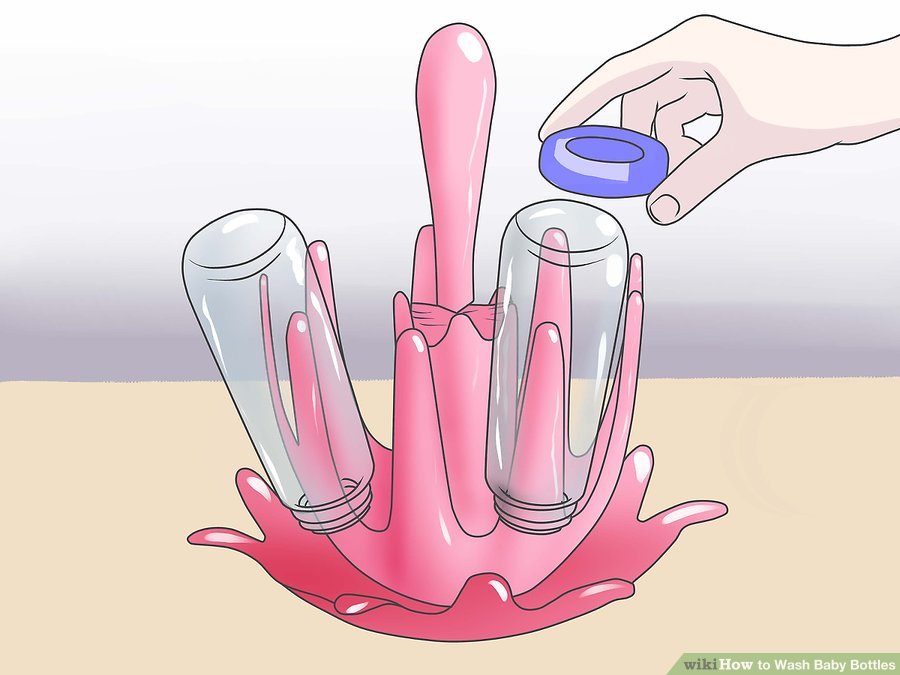 Cách vệ sinh bình sữa cho bé sạch sâu trong 4 bước (4)