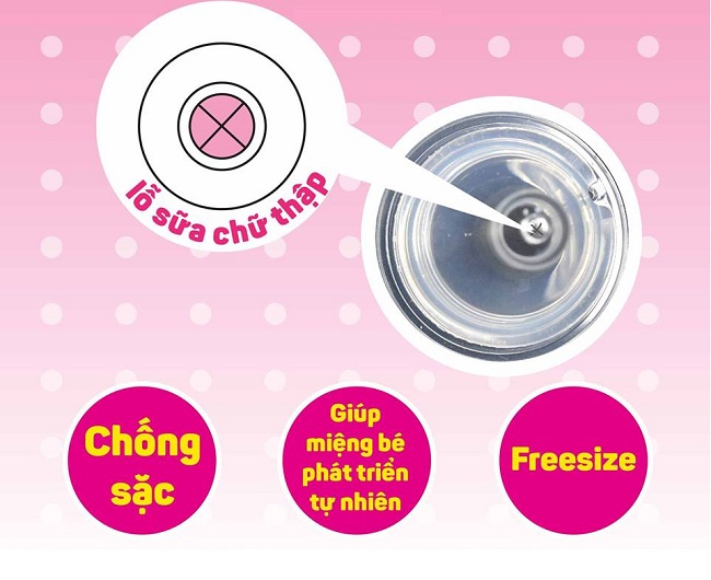 Siêu ưu điểm của núm ty crosscut không phải mẹ nào cũng biết (2)